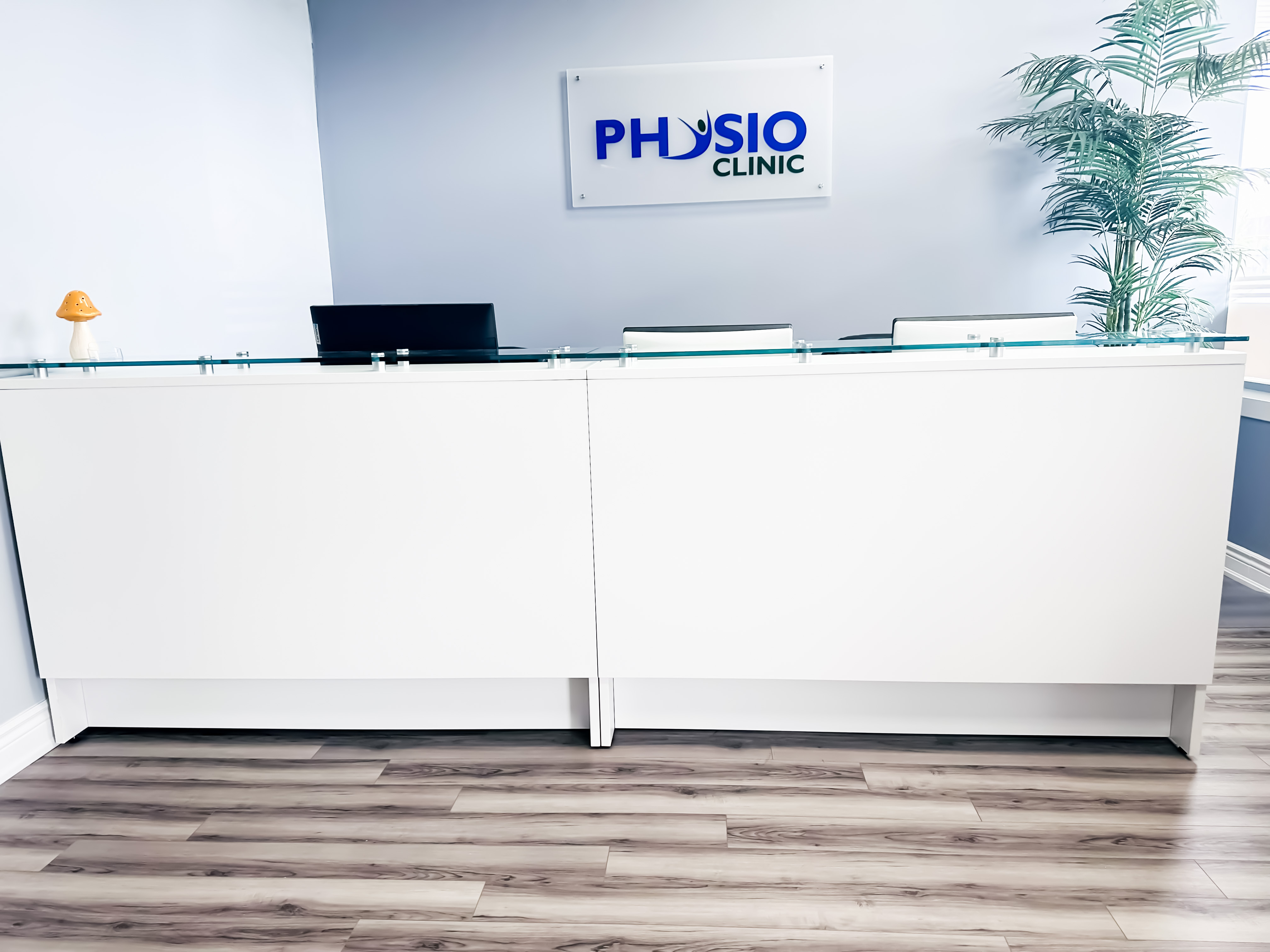 Circle Physiotherapy reception desk